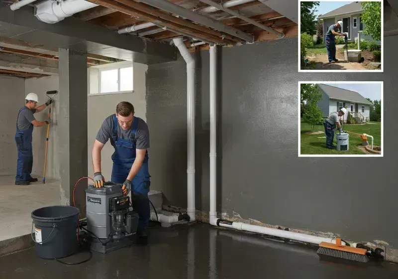 Basement Waterproofing and Flood Prevention process in Licking, MO